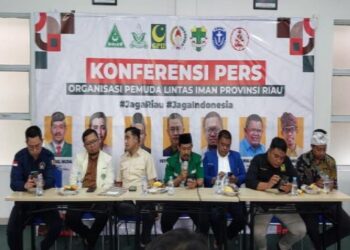 Pemuda Lintas Iman Provinsi Riau Serukan Aksi Damai dan Tolak Aksi Anarkis