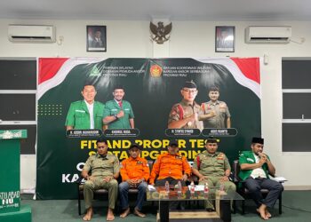 SATKORWIL Banser Riau Gelar Upgrading dan Penjaringan Calon KASATKORCAB